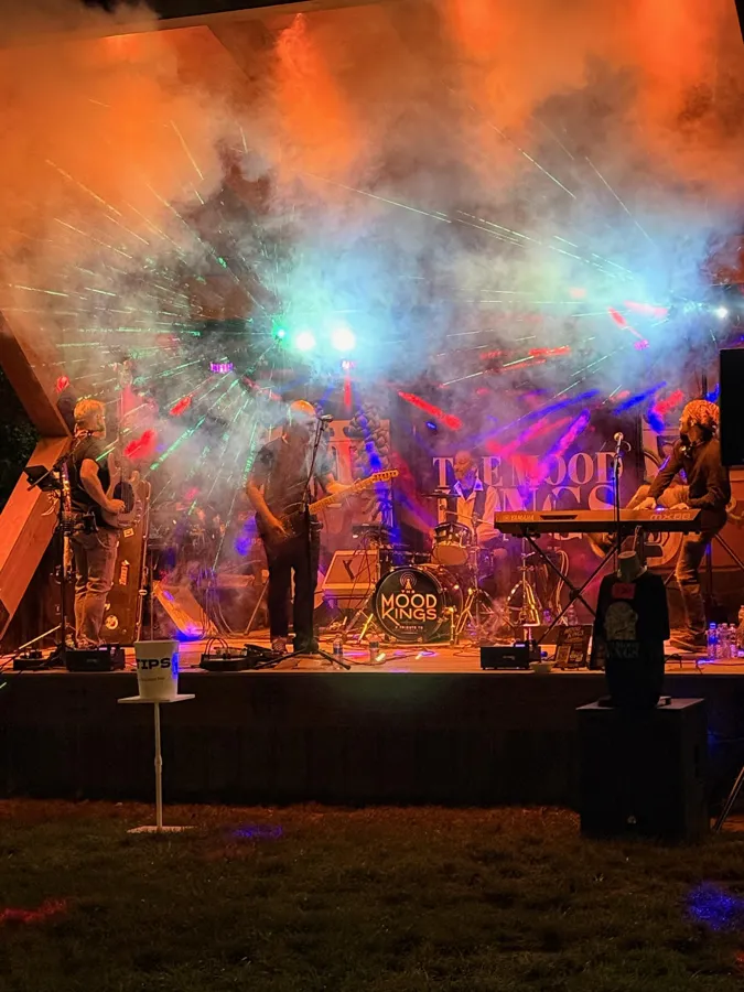 The Mood Kings performing live