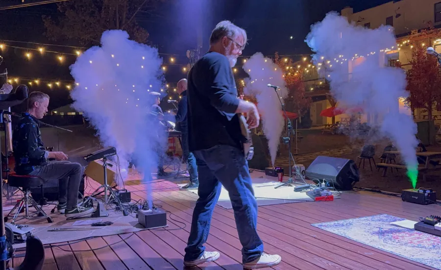 The Mood Kings performing live