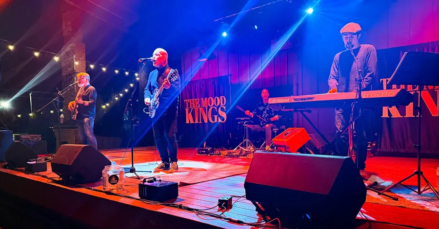 The Mood Kings performing live