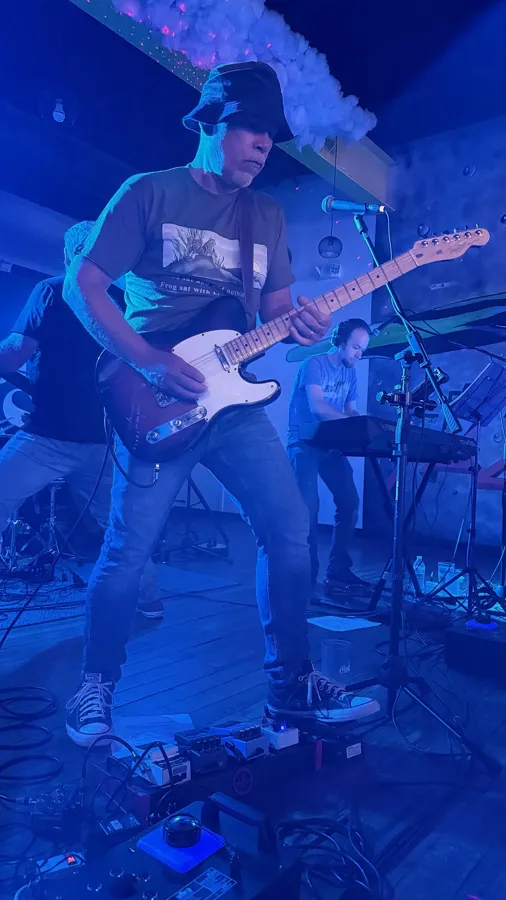 The Mood Kings performing live