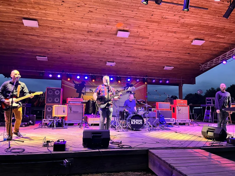 The Mood Kings performing live